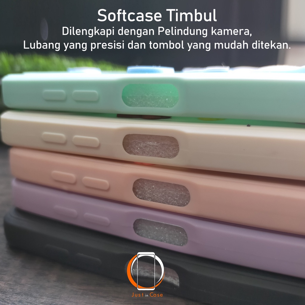 Softcase Macaron Timbul 3D INFINIX Note 8 11 12 HOT 11 11S 11 PLAY 10 10 PLAY 10S 9 9 PLAY 8 SMART 4 SMART 5 6