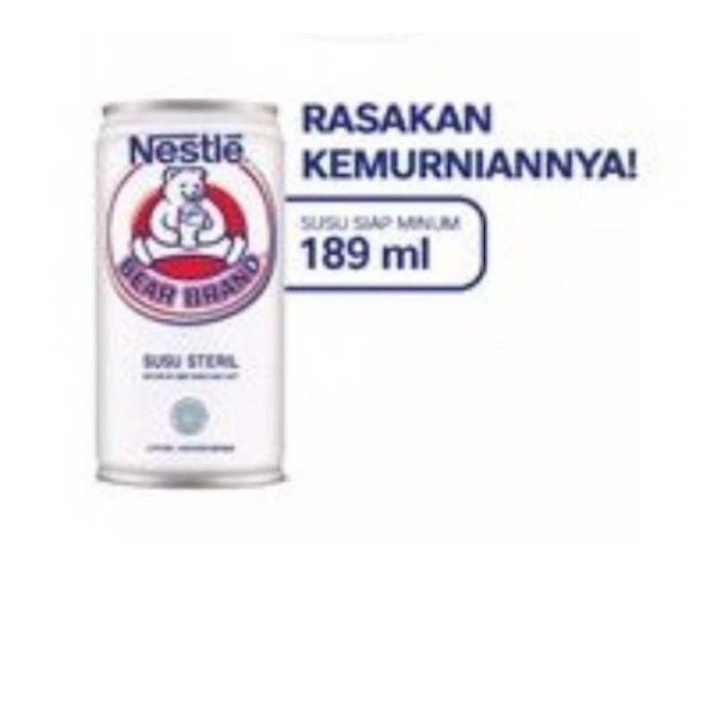

Bear brand 189ml