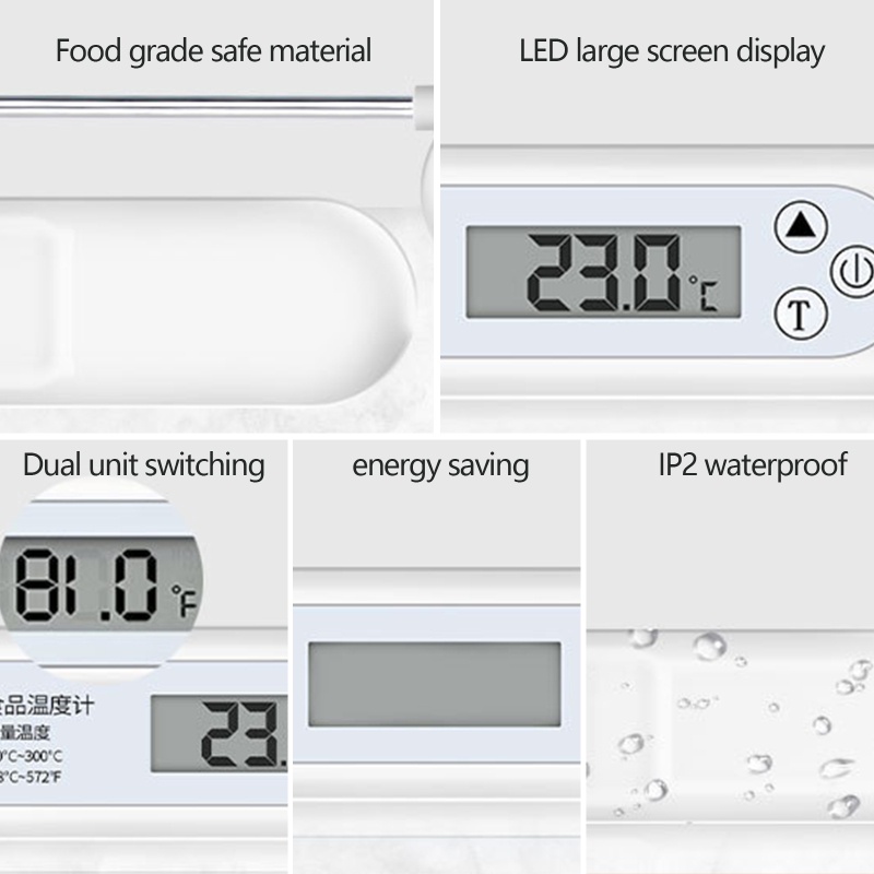 Btsg Termometer Digital Untuk Memasak Daging / BBQ