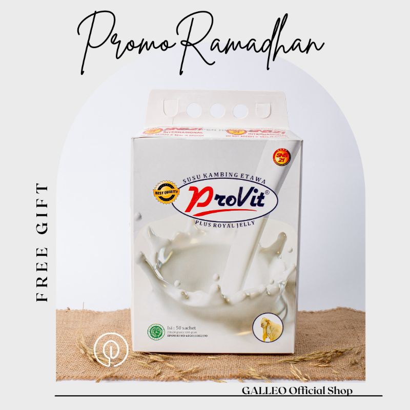

SUSU KAMBING ETAWA BENEVIT PROVIT ROYAL JELLY TASTE 1 BOX
