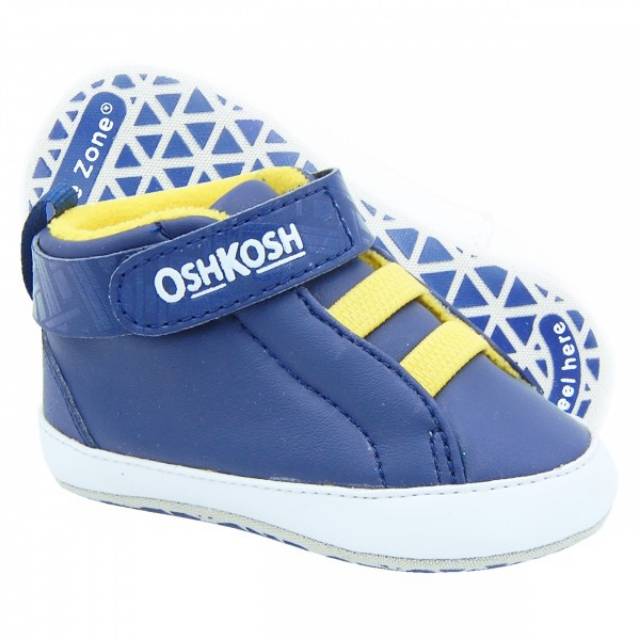 Sepatu Oshkosh Baby Dixon Navy Yellow