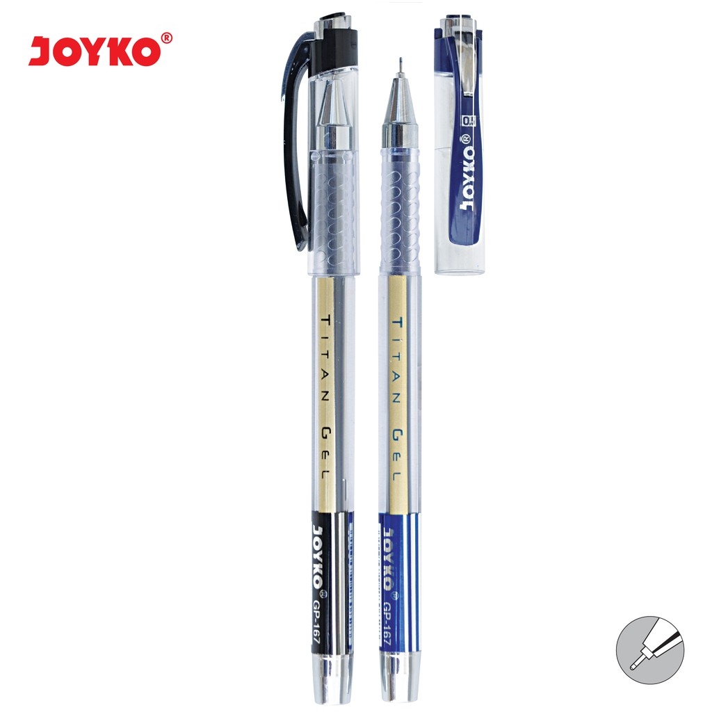  Gel  Pen Pulpen  Pena Joyko GP 167 Titan Gel  0 5 mm 