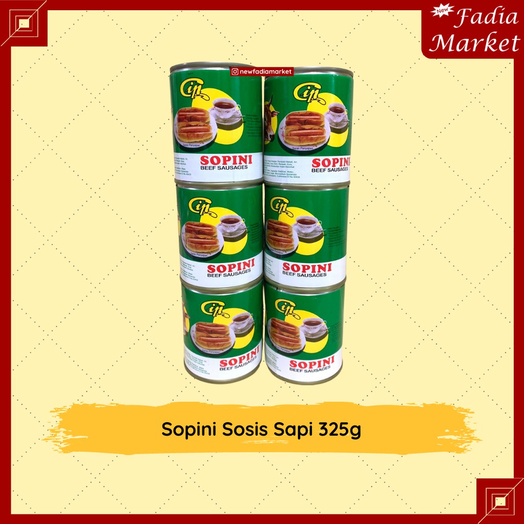 Sopini Sosis Sapi 325g