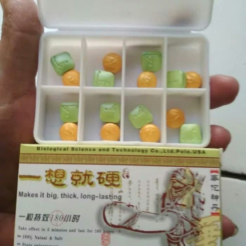 KLG USA 48 PIL / 1 BOX ASLI ORIGINAL OBAT - PEMBESAR PRIA PERMANEN