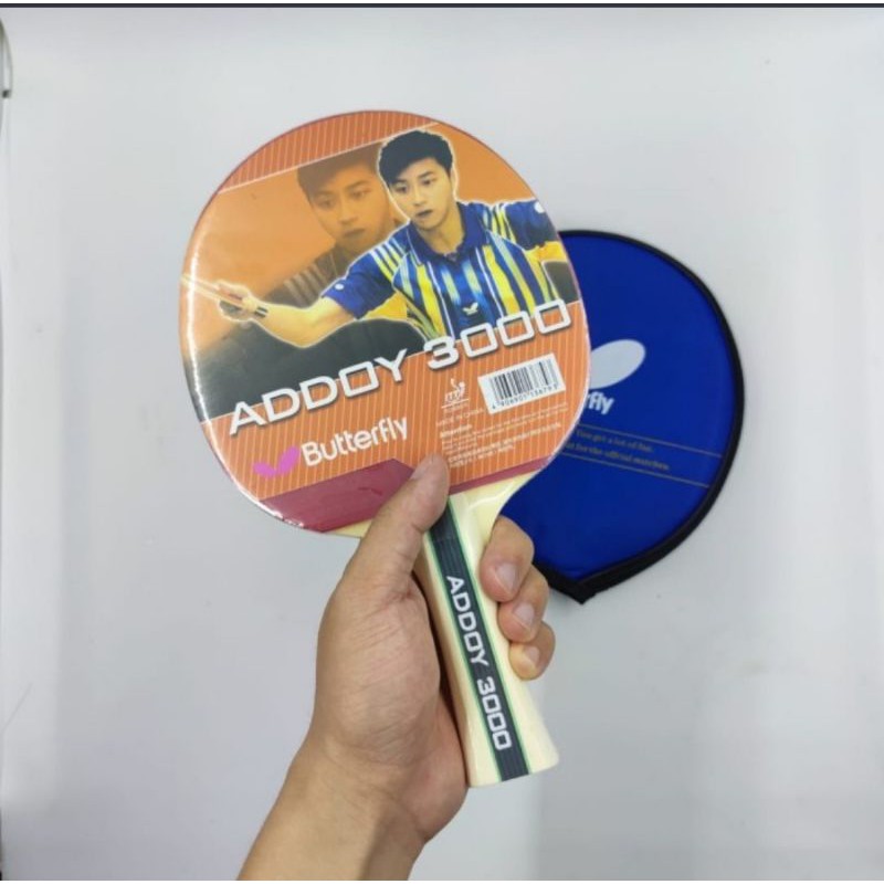 Bat Tenis Meja Butterfly Addoy 3000 - Bet Pingpong Addoy 3000 FREE TAS