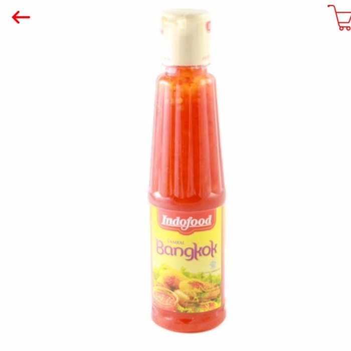 

makanan indofood saos sambal bangkok botol 135ml