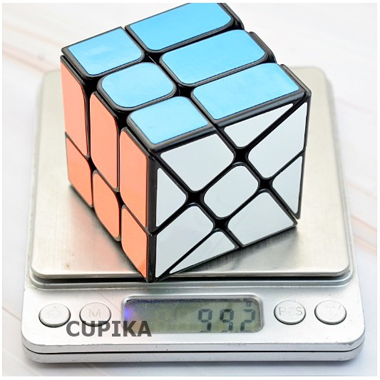 Rubik 3x3 QY QIYI Blackbase Windmill Fisher Unik murah