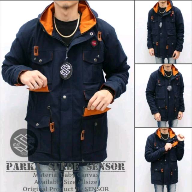 jaket parka suede pria jaket parka