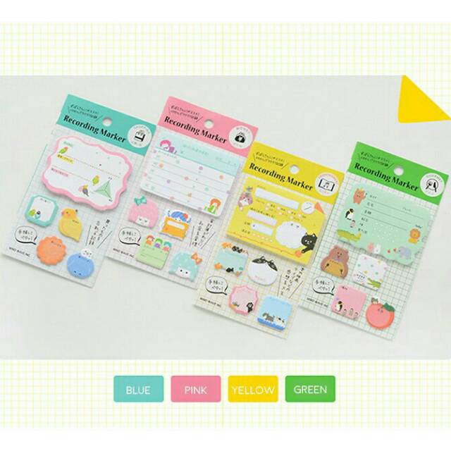 

Recording Marker Stickynotes