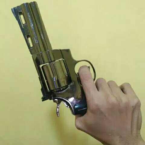 LIGHTER / KOREK API PISTOL REVOLVER PYTHON 357 KOREK API MANCIS