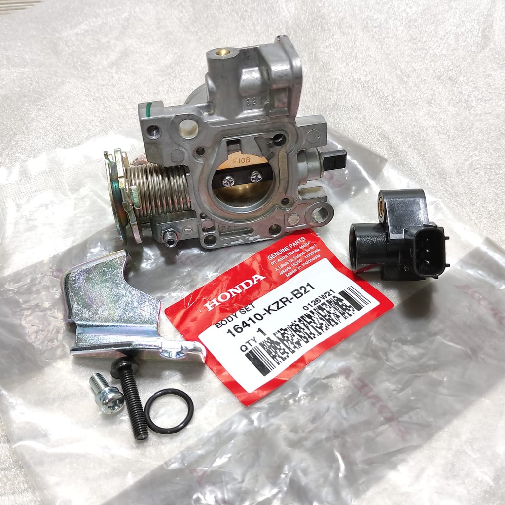 THROTTLE BODY SET TERMASUK TP SENSOR VARIO 125 LAMA 16410-KZR-B21 ASLI