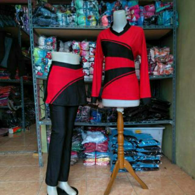 Promo Baju set olahraga outdoor senam erobic zumba aneka warna keren konveksi Elegan