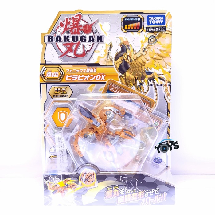 Bakugan Battle Planet BBP-035 Pyravian Gold DX Pack Takara Tomy