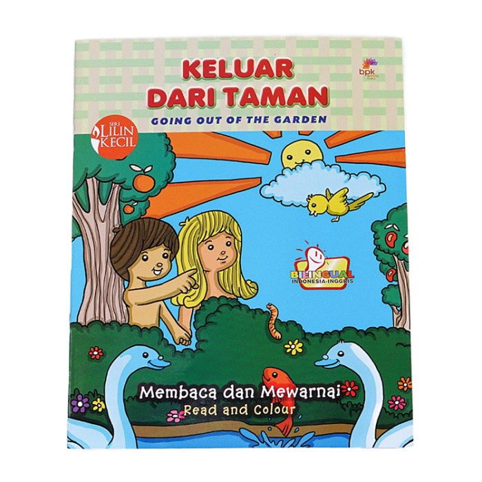 

Huseincollection - Buku Rohani Anak - Keluar Dari Taman (Indonesia-Inggris)-Buku Mewarnai