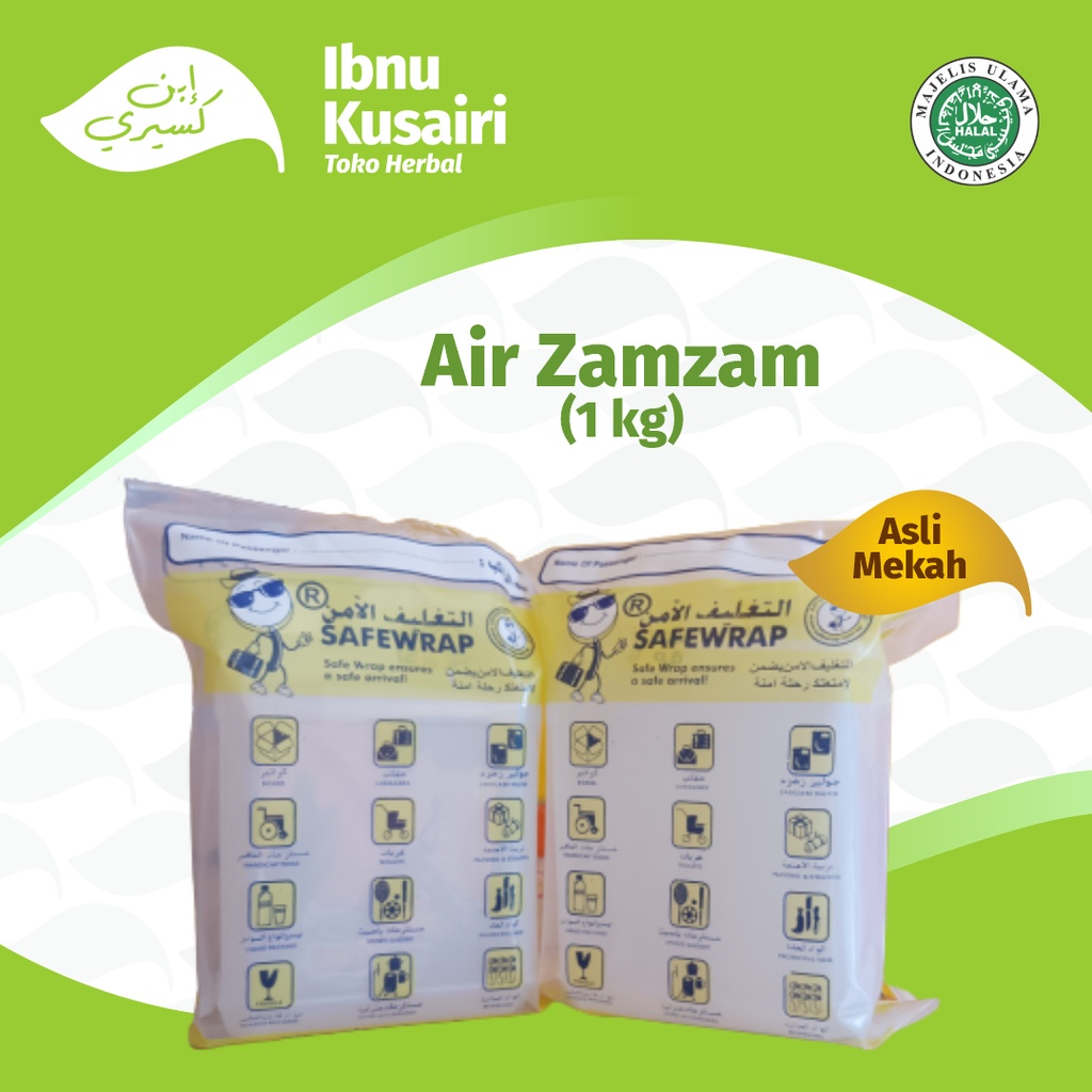 

Air Zam Zam Asli 1 liter Asli Original