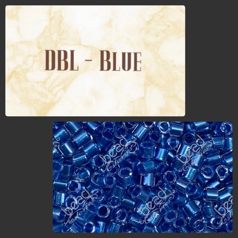Miyuki Delica Beads DBL 8/0 - Blue