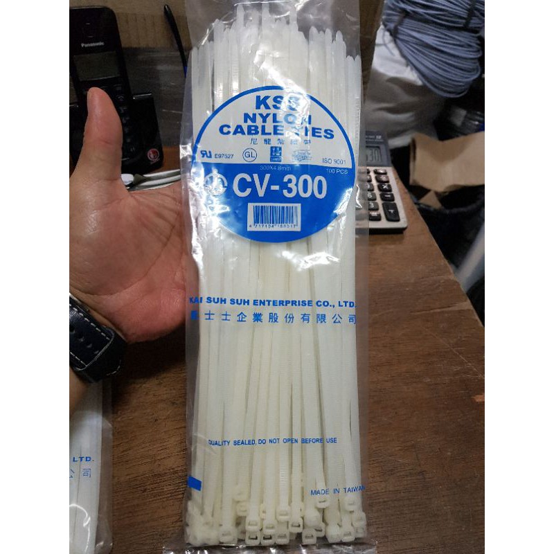 KSS nylon kabel ties 300x4.8mm CV 300