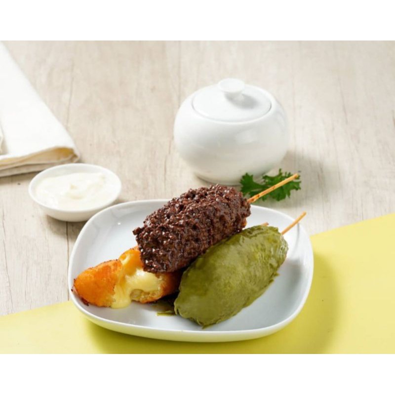 

Crondog Mozzarella Melerr (MIN ORDER 2 PCS)