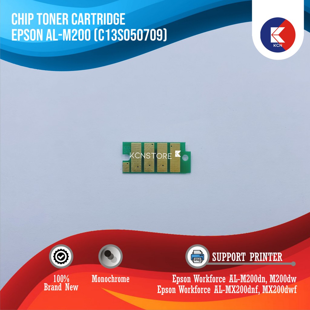Chip Toner Epson Workforce AL M200 MX200 C13S050709