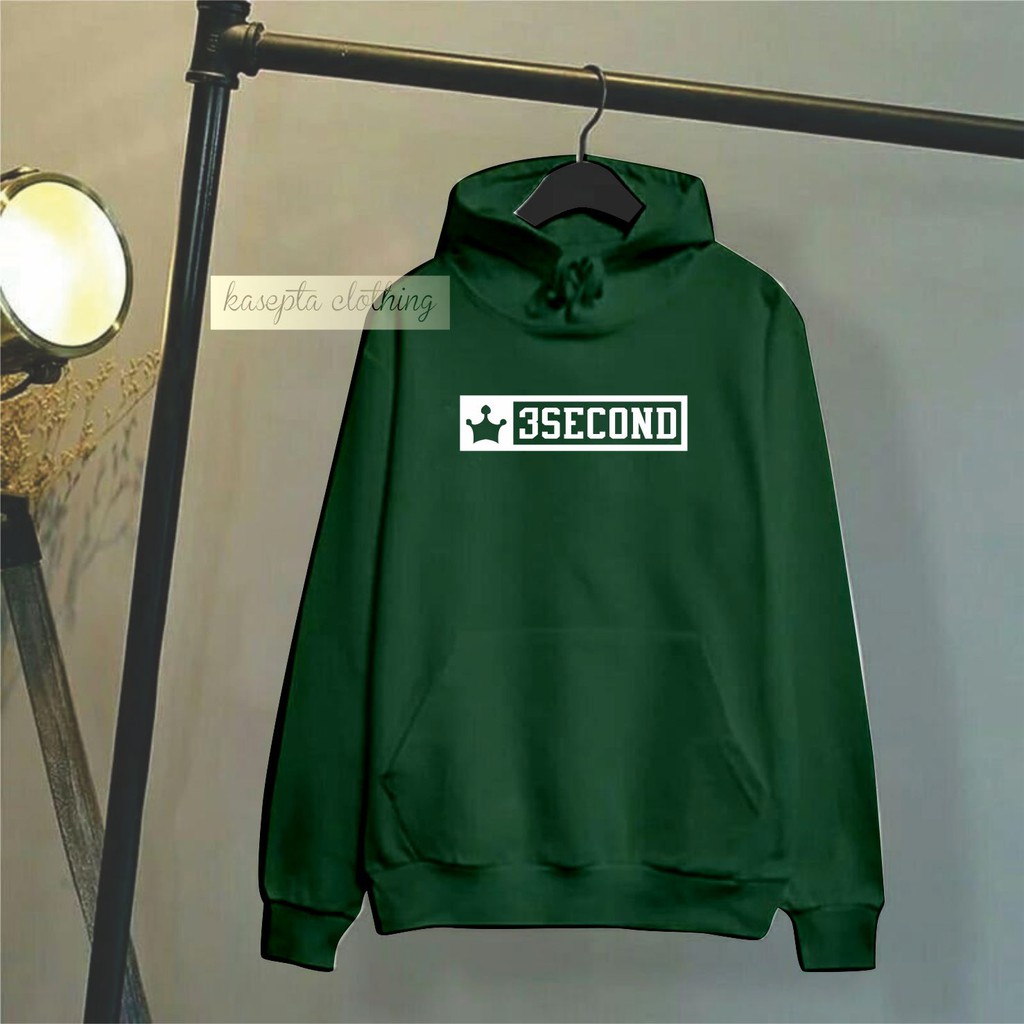 HOODIE 3SECOND PREMIUM PRIA WANITA