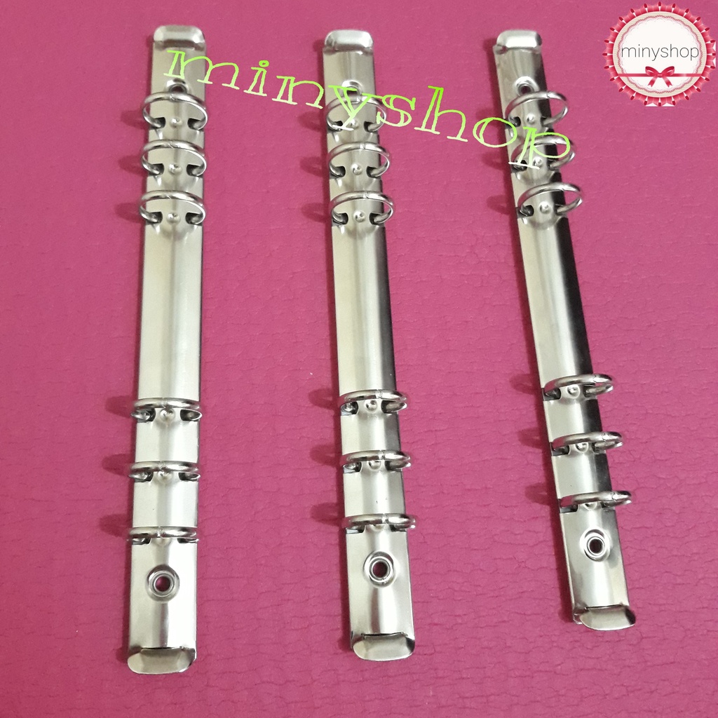 

Ring Mekanik Binder/Agenda 6 Lubang/22cm/Diameter 25mm