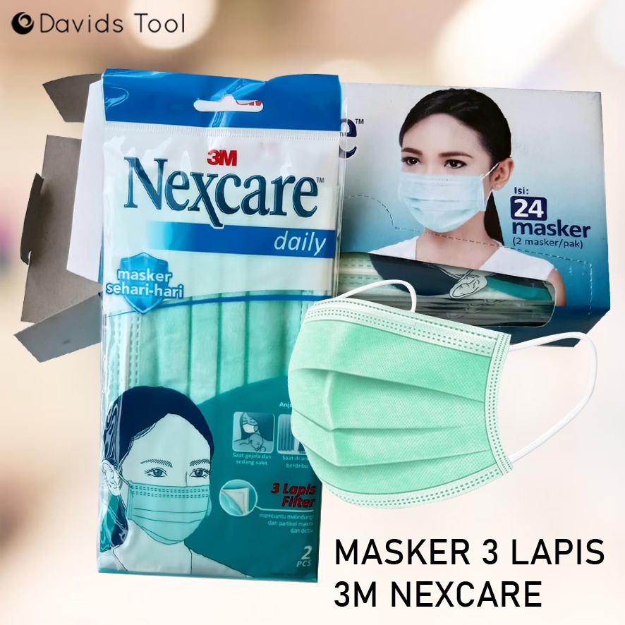 Masker 3Ply Medis Bedah Nexcare 3M