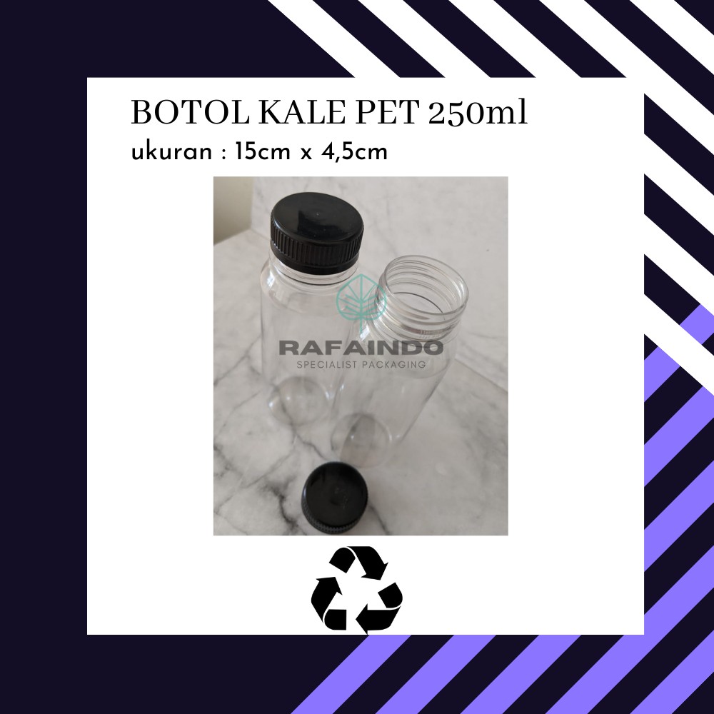 Botol Kale 250 ml - Botol Plastik 250 ml - Kale 250 ml - Botol 250 ml