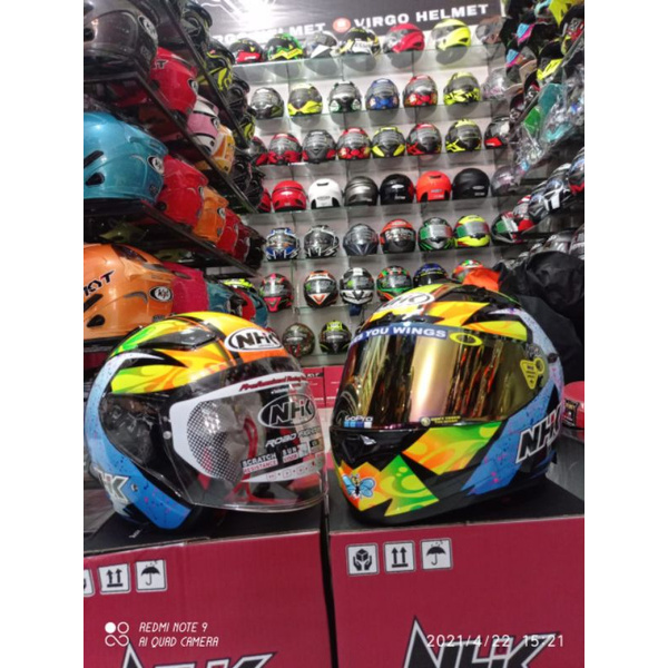 HELM COUPLE NHK RX9 MOTIF KAREL ABRAHAM DAN NHK R1 MOTIF KAREL ABRAHAM