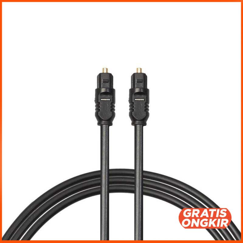 Kabel Toslink SPDIF Fiber Optic Audio Male Ke Male 3M DA6102