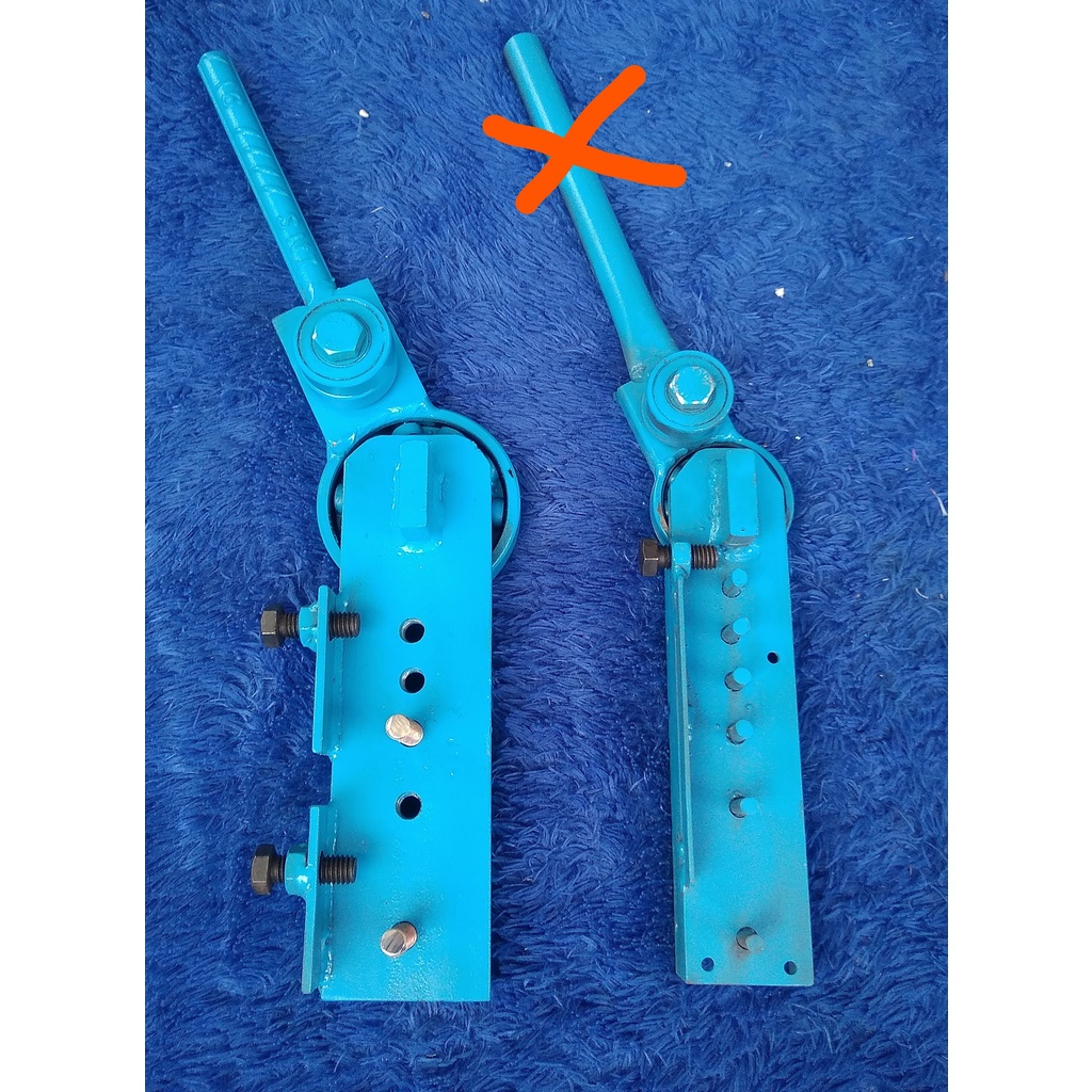 alat penekuk besi beton untuk behel (ukuran besi 4 mm sampai 14 mm)