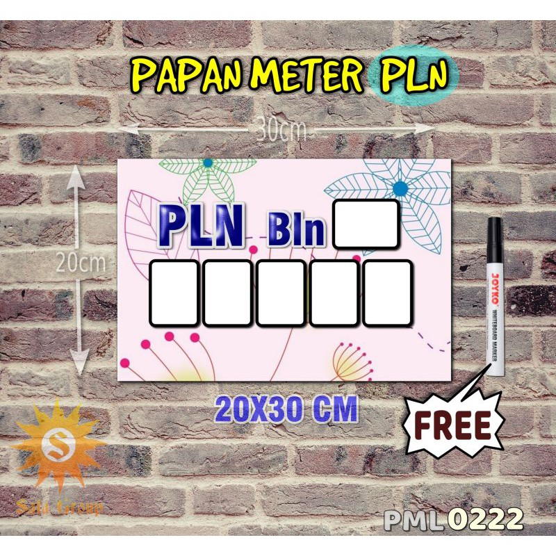 

Safa Papan Meter Listrik PLN PAM motif Unik - Shabby 22