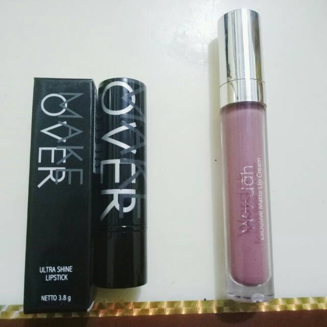 LIPSTICK ULTRA SHINE MAKEOVER NO 10. WARDAH LIP CREAM LONGLASTING NO 11. Preloved