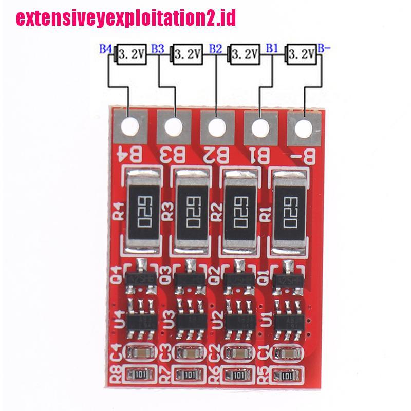 &lt; E2id &amp; &gt; 1pc 4S 3.2V Papan Pelindung Phosphate Li-Ion Balance