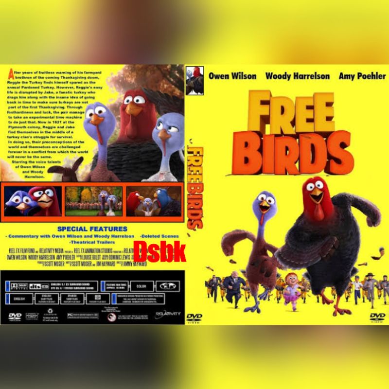 Kaset Film Kartun FREE BIRDS