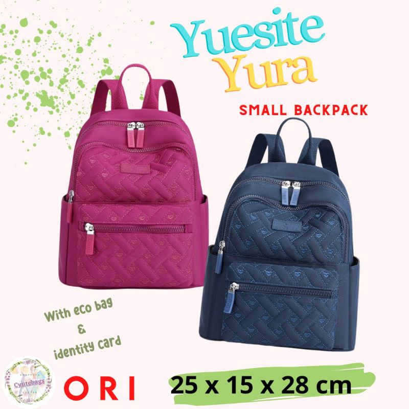 TAS RANSEL WANITA KEKINIAN KOREAN STYLE YUESITE YURA SMALL BACKPACK