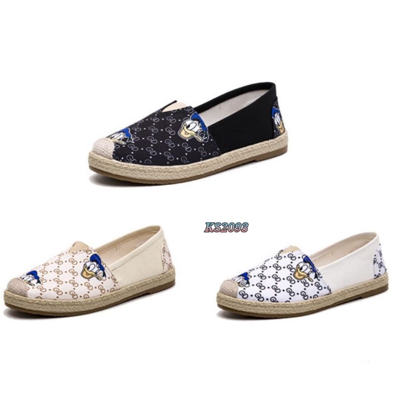 [NEW] KANOSUE SLIP ON FASHION GG DONALD DUCK KS2093 IQ #Realstock