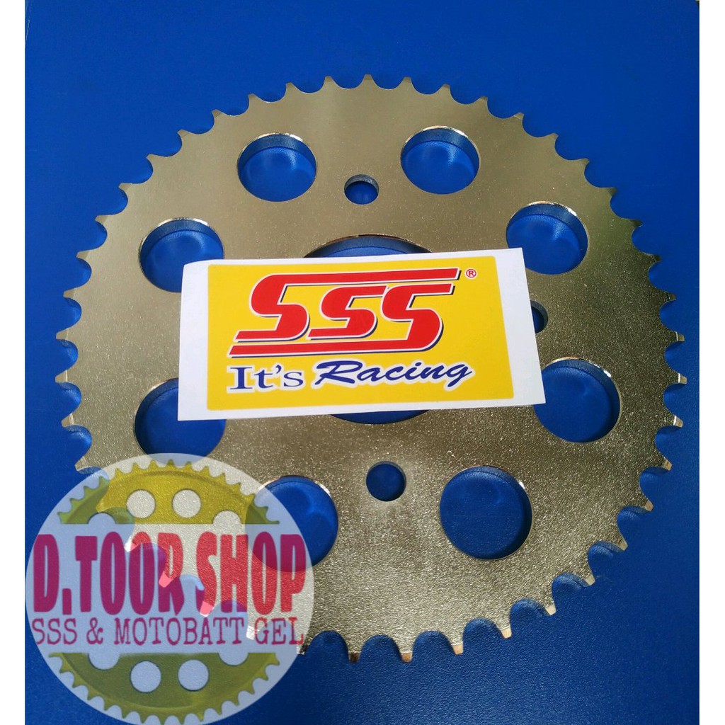 GEAR BELAKANG SSS 428 41 45 JUPITER MX 135 RX KING RXZ JUPITER OLD BURHAN