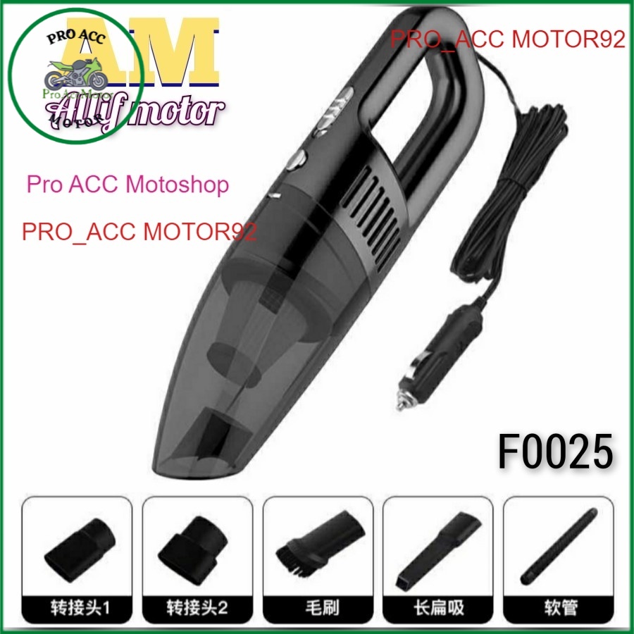 OTOHEROES Handheld Vacuum Cleaner Penyedot Debu Mobil 120W 12V - F0025