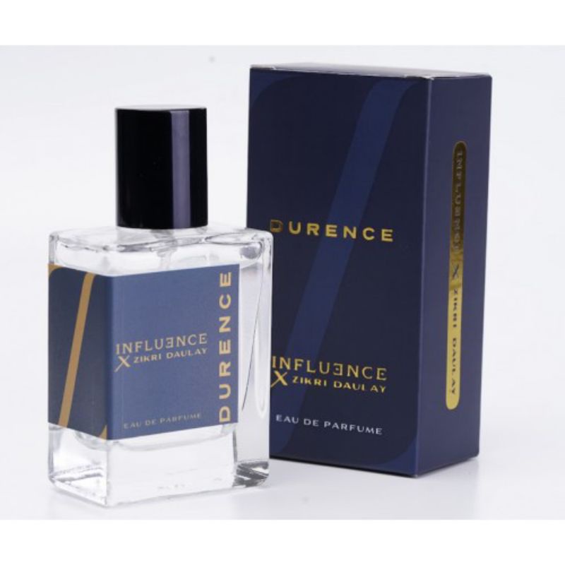 DURENCE INFLUENCE X ZIKRI DAULAY PARFUM PRIA WANGI DAN TAHAN LAMA LOVABLE INFLUENCE DE PARFUM BPOM O