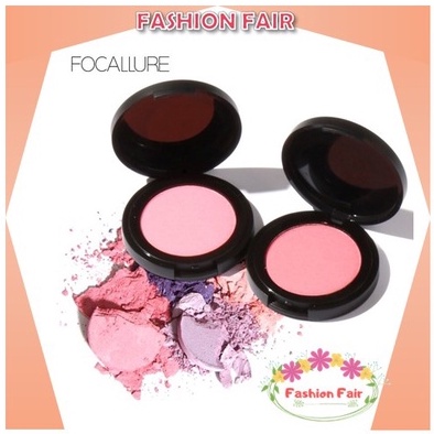 Fashion Fair - Focallure Single Blush On FA25 Natural Blush on Sweet Face Cheek Make Up Powder-Blushed