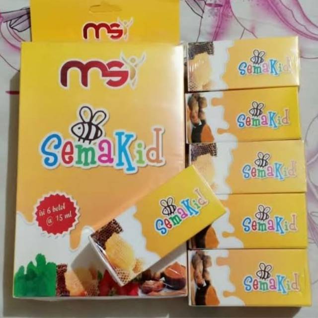 SEMAKID MSI MADU PENAMBAH NAFSU MAKAN ANAK
