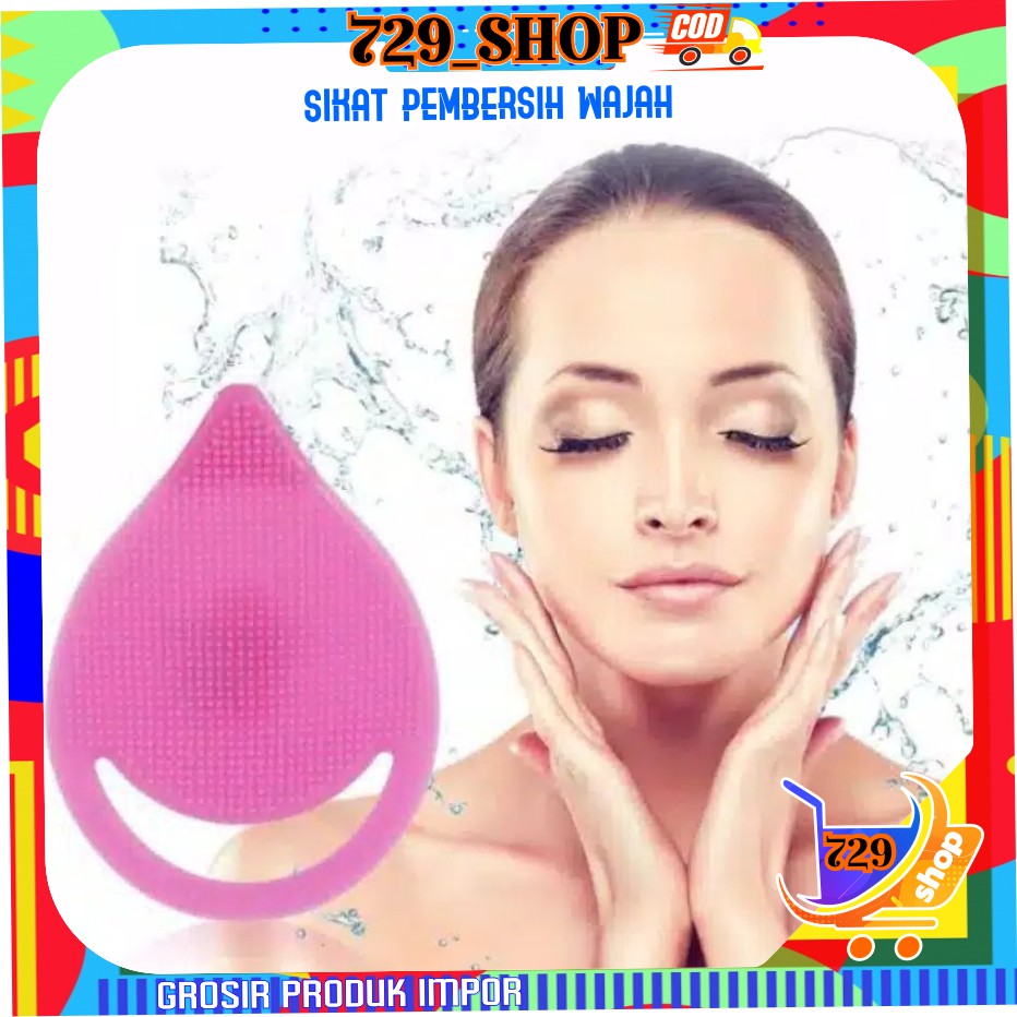 Sikat Pembersih Wajah SIlikon Import Best Seller