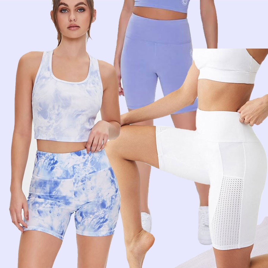 CELANA SEPEDA WANITA FOREVER21 FVR HIGHRISE BIKER SHORTS