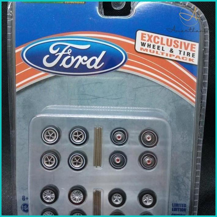 Ac - Greenlight 1 64 Ford Wheel And Tire Green Machine Chase 13166 Accessor