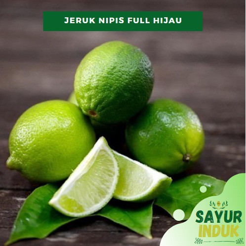 

Sayur Induk - Jeruk Nipis Full Hijau 250 Gram Fresh Grade A