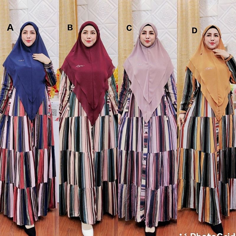 Gamis / Outer Iri Bogania / HOMESET CUPIN 12 BY CUPIN (READY)