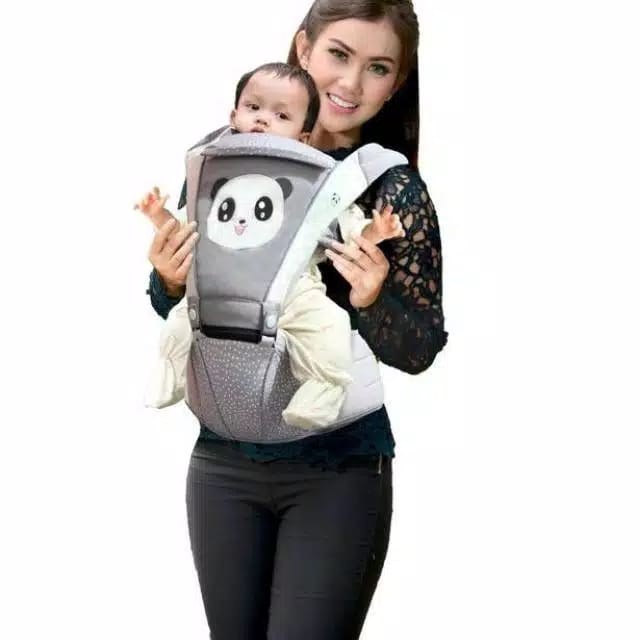 Omiland Gendongan Bayi Hipseat Carrier Series Panda / Kado Kelahiran