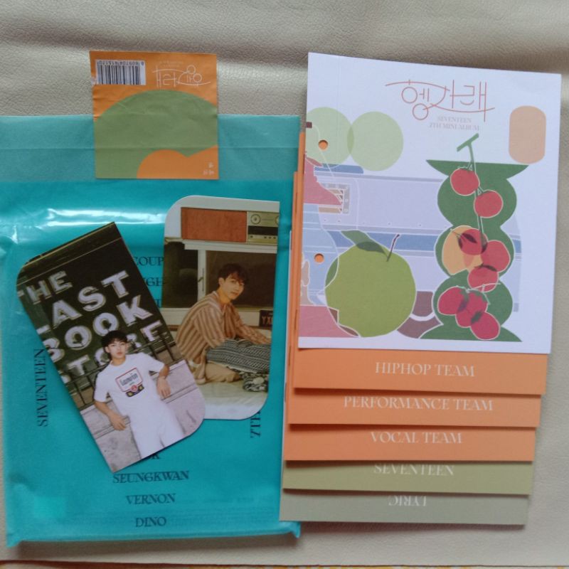 Album seventeen Boys be & Henggarae murah