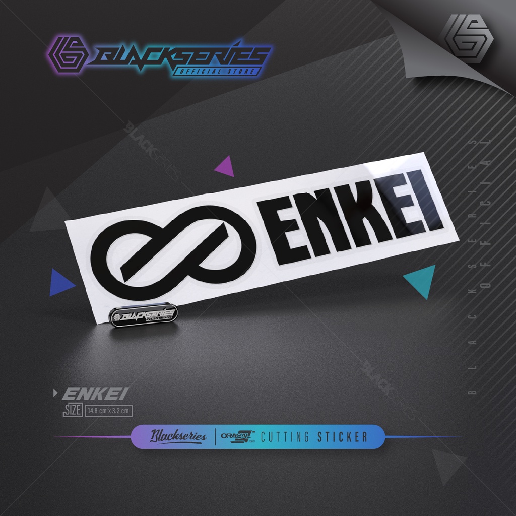 Stiker Enkei | Cutting Stiker Enkei | Enkei