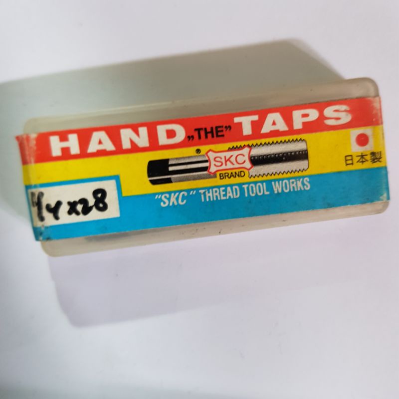 HAND TAPS 1/4 X 28/DRAT HALUS/ TAP DRAT 1/4 HALUS/ MATA TAP DRAT BAUT/ISI 3 PCS